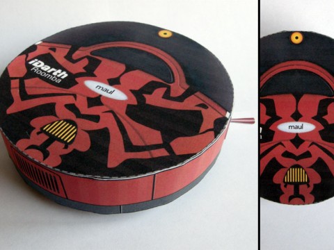 iRobot Roomba 400 and Darth Maul Mashup