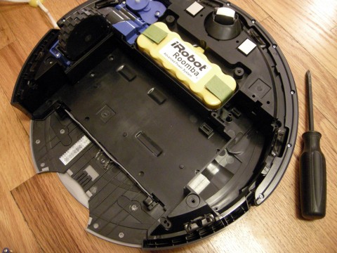 Roombas have modular parts